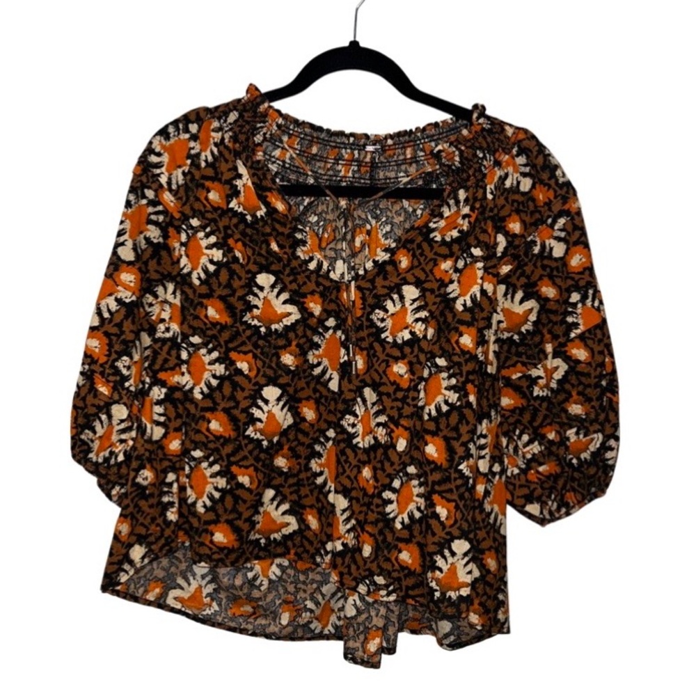Free People Willow Printed Blouse